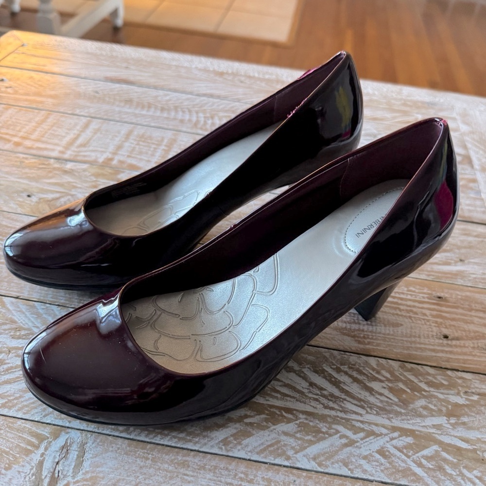 🍷Giani Bernini Oxblood Color ‘Sweets’ Pumps🍷 ~8 NWOT